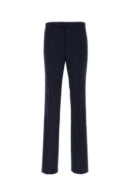 Givenchy Men Embroidered Wool Pant by Luosophy