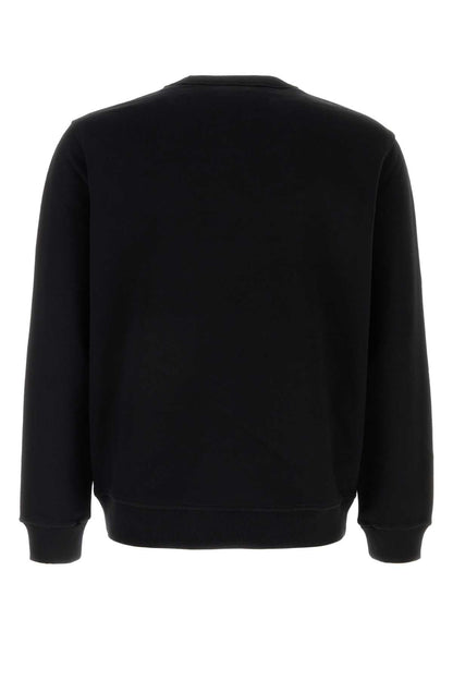 Burberry Men Black Cotton Sweatshirt by Luosophy