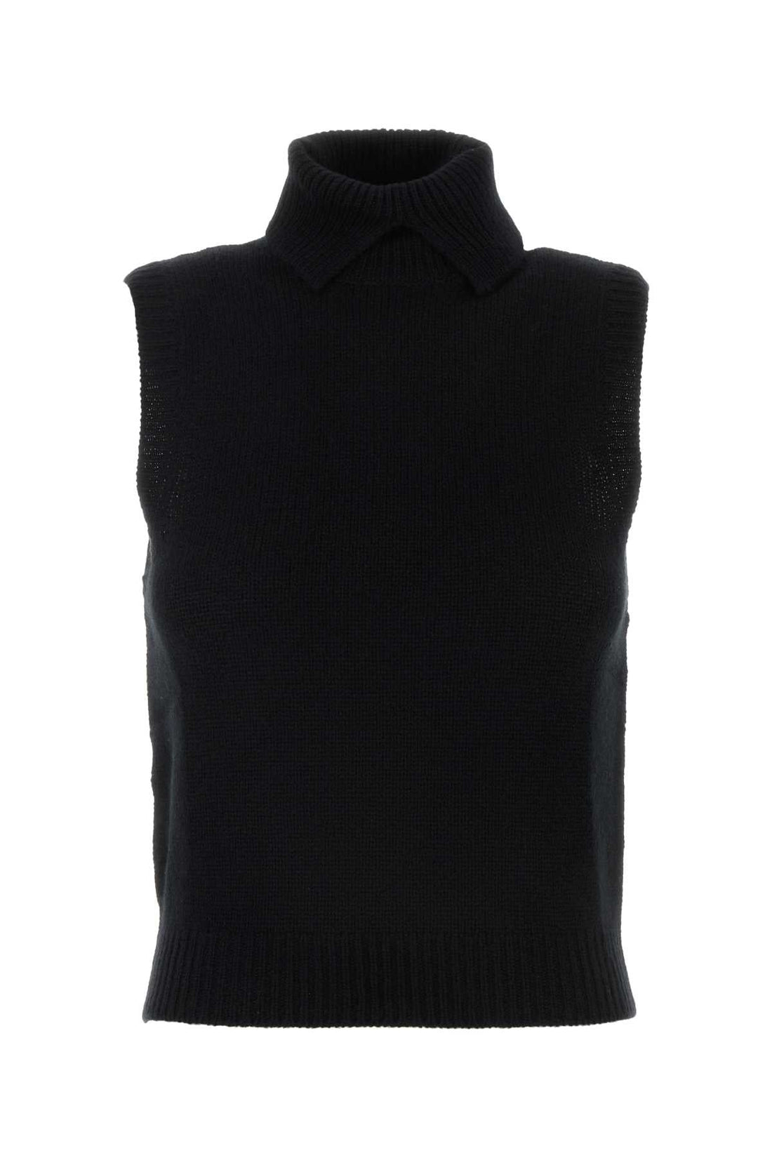 Prada Women Black Cashmere Vest by Luosophy