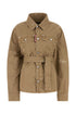 Dsquared Women Beige Cotton Jacket by Luosophy