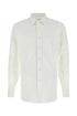 Prada Men White Stretch Cotton Blend Shirt by Luosophy