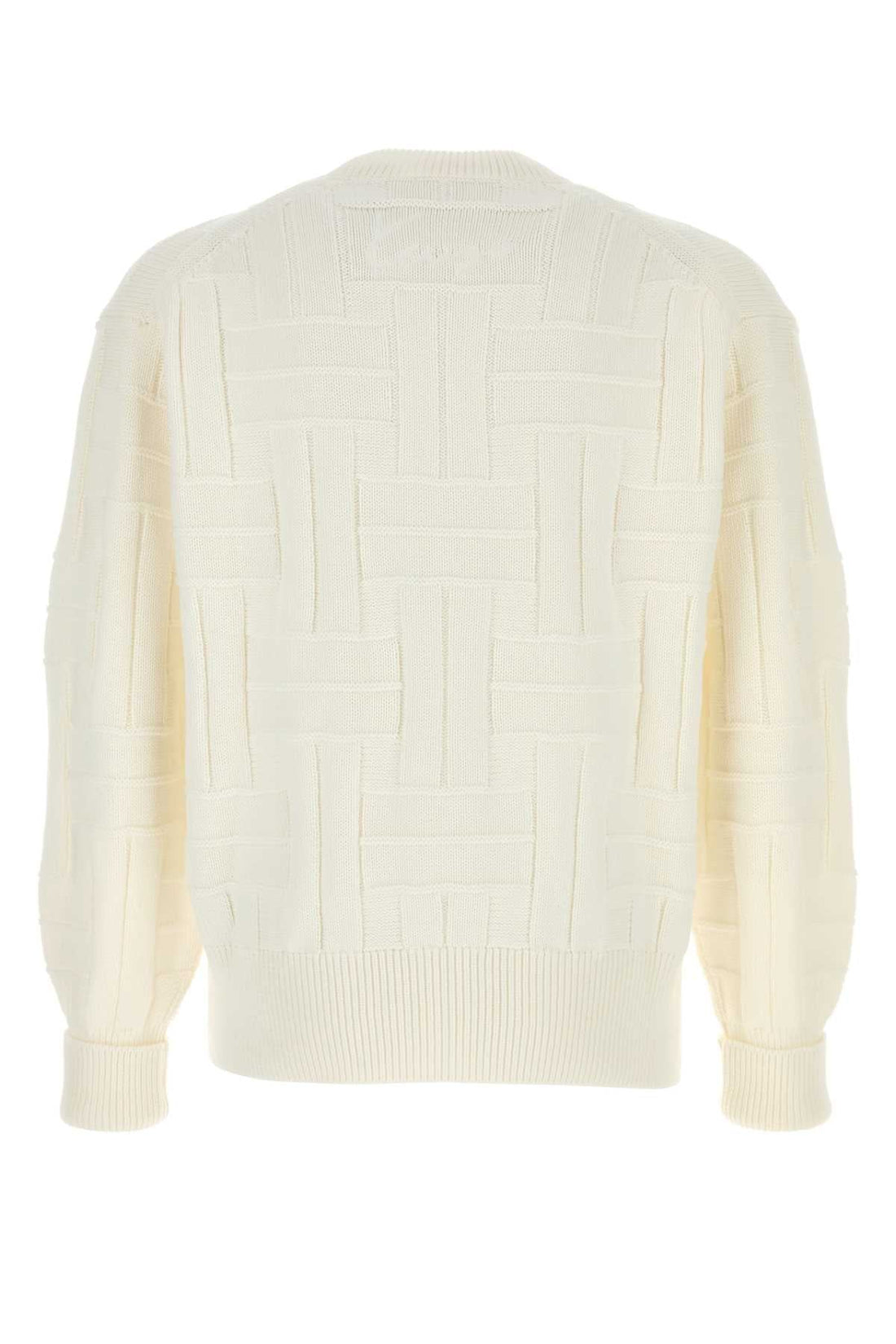 Kenzo Men White Cotton Sweater by Luosophy