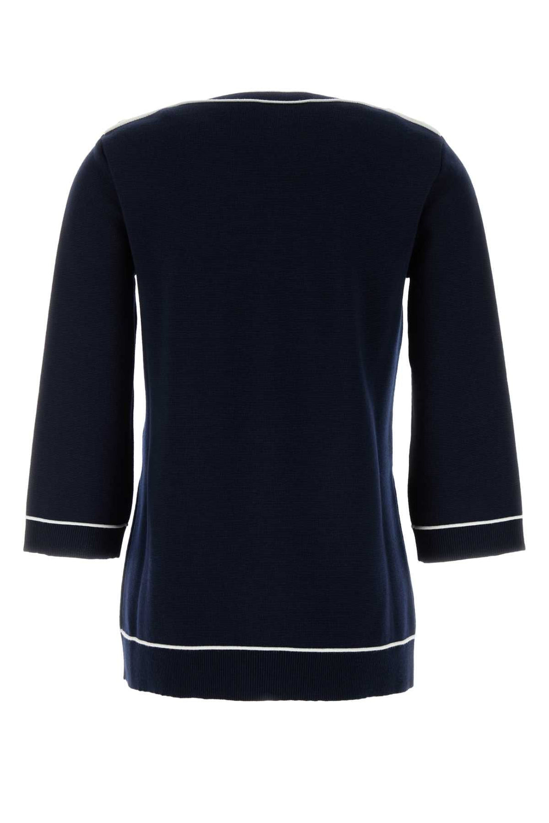 Gucci Women Navy Blue Wool Oversize Sweater by Luosophy