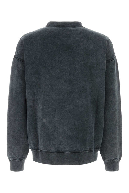 Dsquared Men Graphite Cotton Sweatshirt by Luosophy
