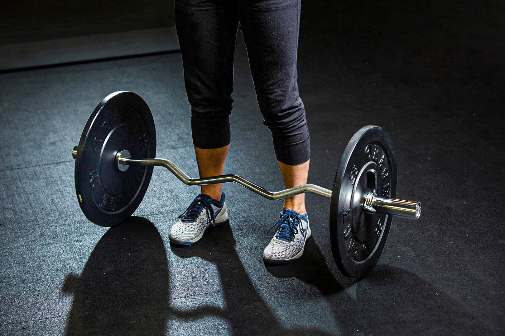 47" EZ Curl Bar by Rage Fitness