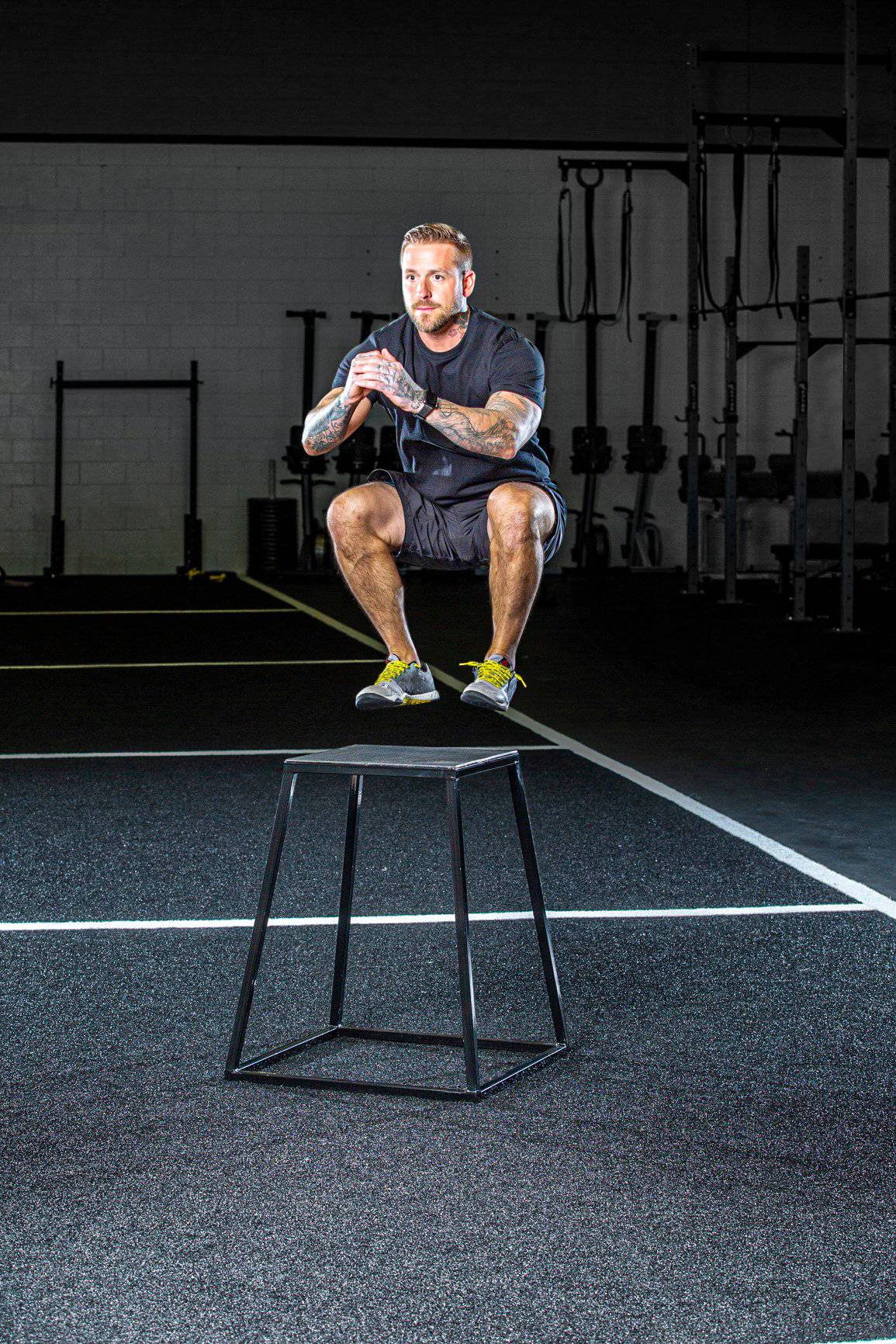 Steel Plyo Boxes – Heavy-Duty Plyometric Jump Platforms with Anti-Slip Rubber Top – Available in 12", 18", and 24" Heights – Stackable, Stable, Built for Strength and Conditioning by Rage Fitness