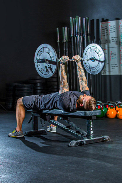 47" EZ Curl Bar by Rage Fitness