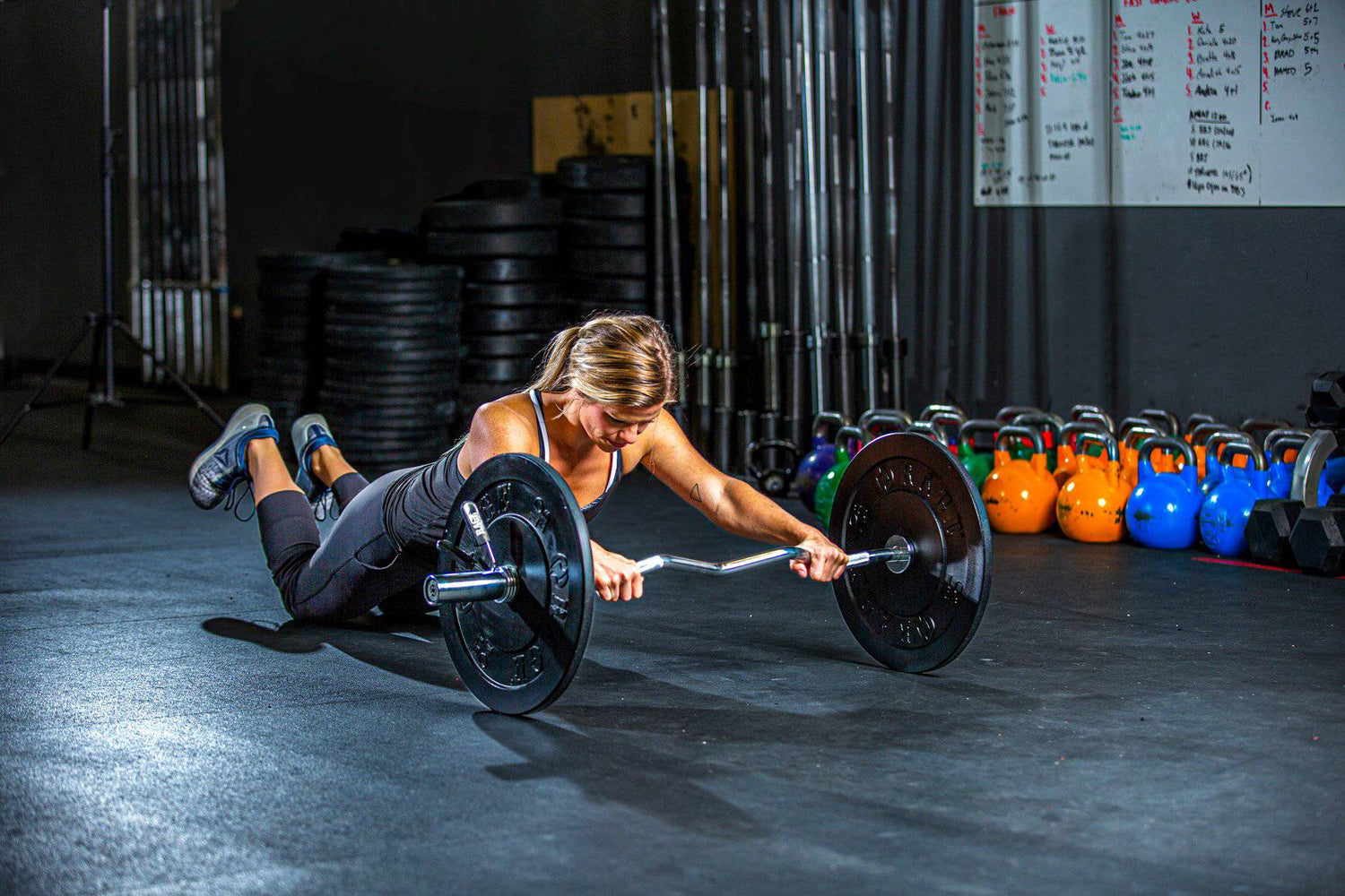 47" EZ Curl Bar by Rage Fitness