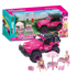 Off-Road Pink Truck with Dolls & Accessories by Farmacias Savia