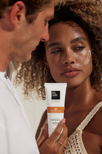 SOL LABS® Natural Mineral SPF 30 Daily Sunscreen Lotion - Broad Spectrum UVA/UVB Protection &amp; Hydrating Formula by SOL LABS