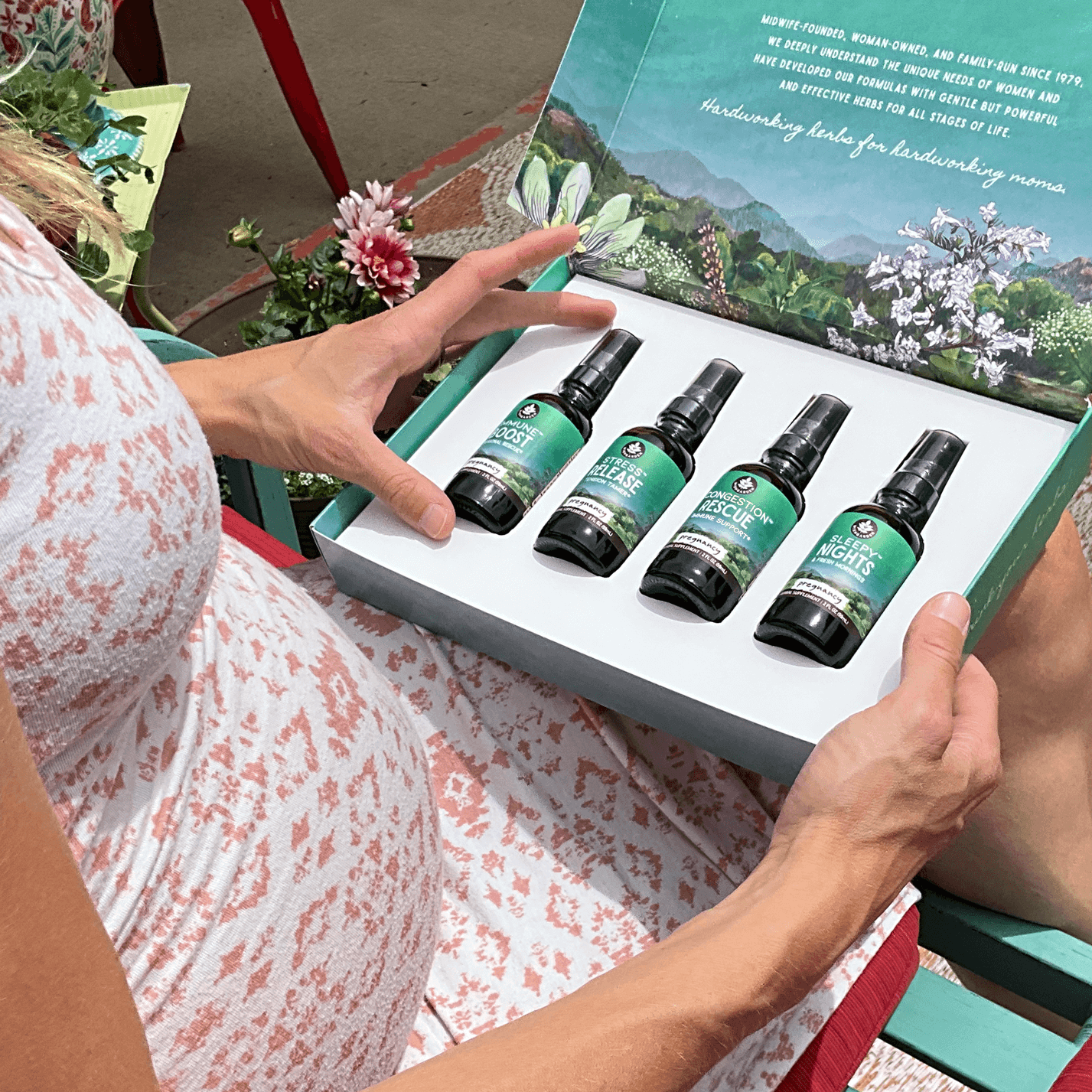 Pregnancy Essentials Kit with Gift Box by WishGarden Herbs