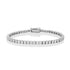 3MM Moissanite Tennis Bracelet in Solid 925 Silver by Jayco Jewelry
