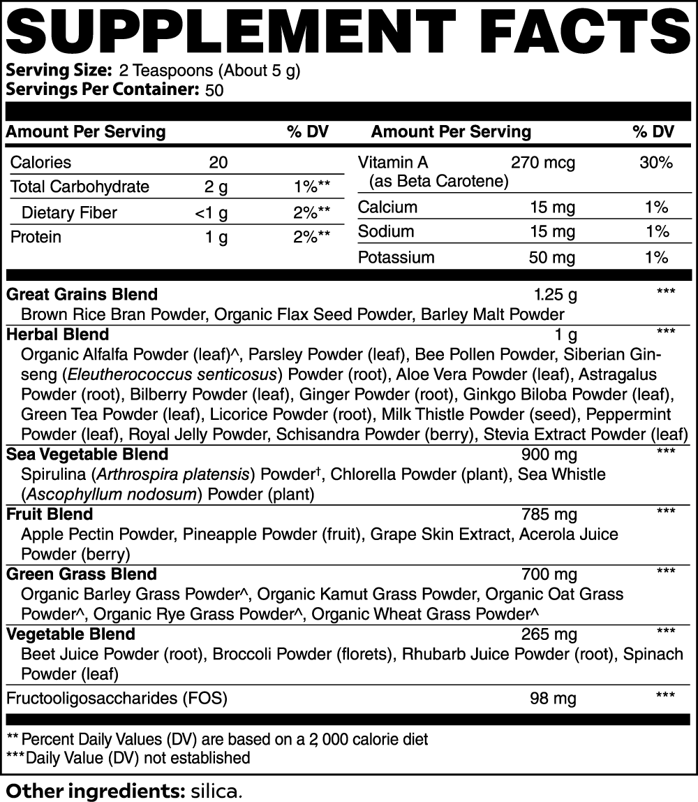 Ultra Cleanse Smoothie Greens, 8.8 oz by Minimo Nutrition