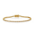 2mm Moissanite Tennis Bracelet in Yellow Gold by Jayco Jewelry