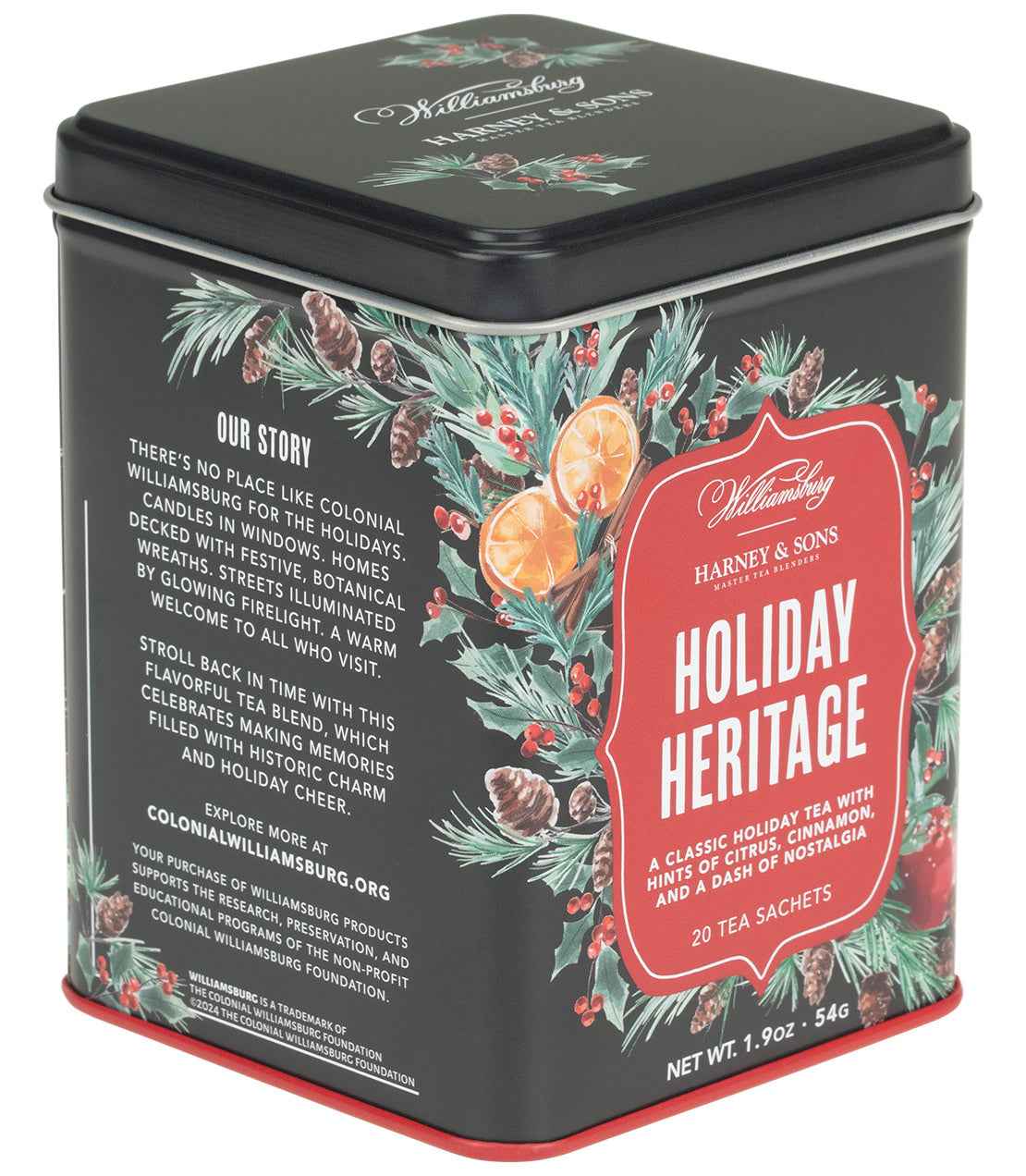 Williamsburg Holiday Heritage Tea 