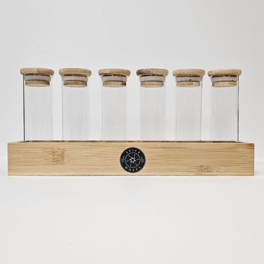 Glass Storage Tube Collection by Spice Wheel