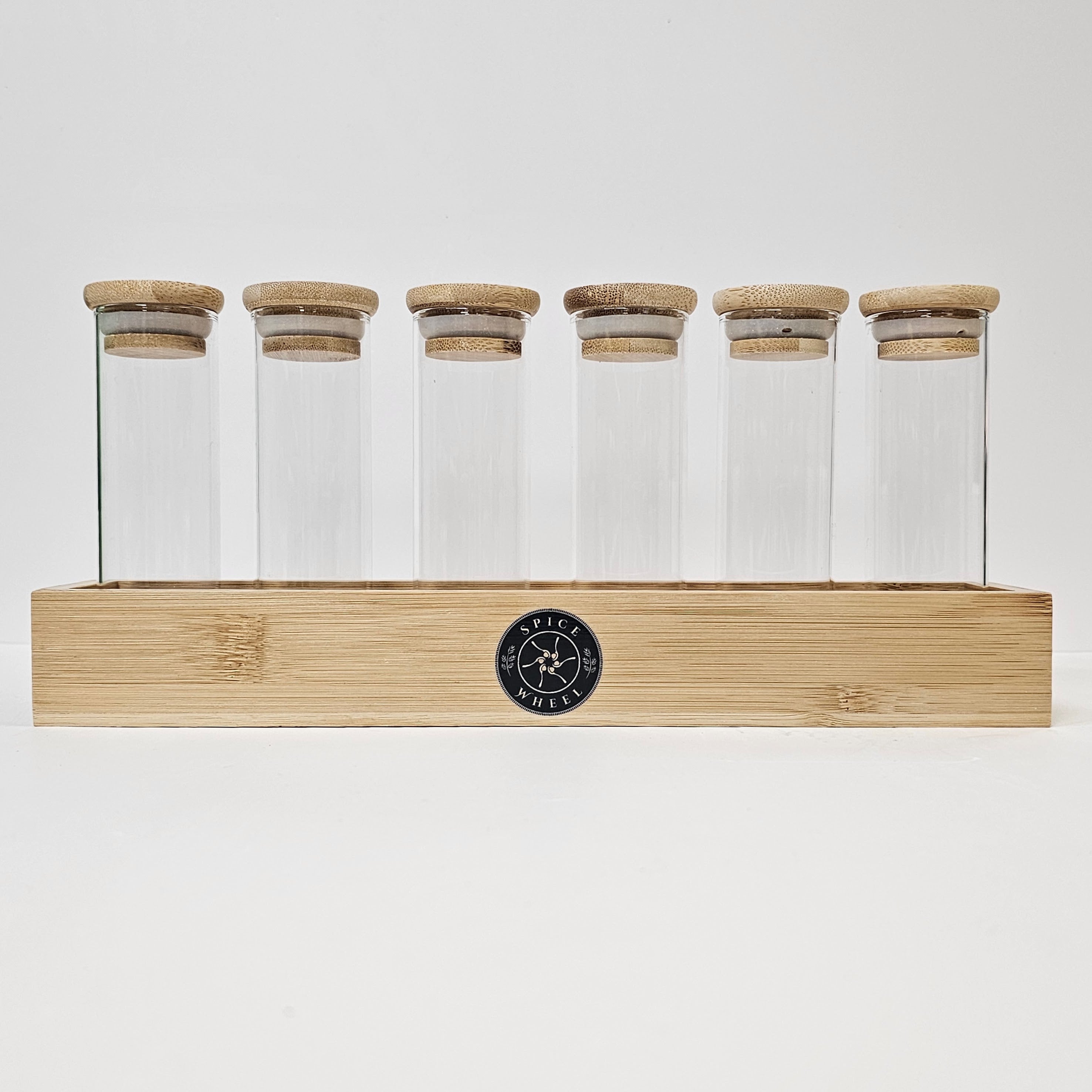 Glass Storage Tube Collection by Spice Wheel
