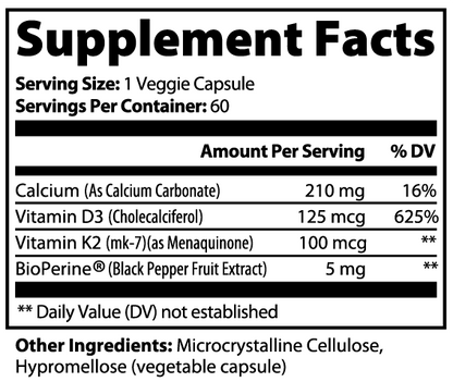 Bone &amp; Heart Support, 60 ct. by Minimo Nutrition