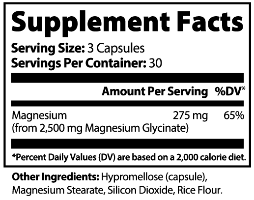 Magnesium Glycinate | High-Absorption Muscle &amp; Sleep Support by Protein Zone