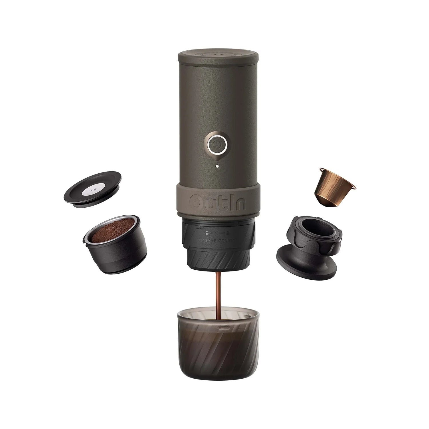 OutIn Mino Portable Electric Espresso Machine by OutIn