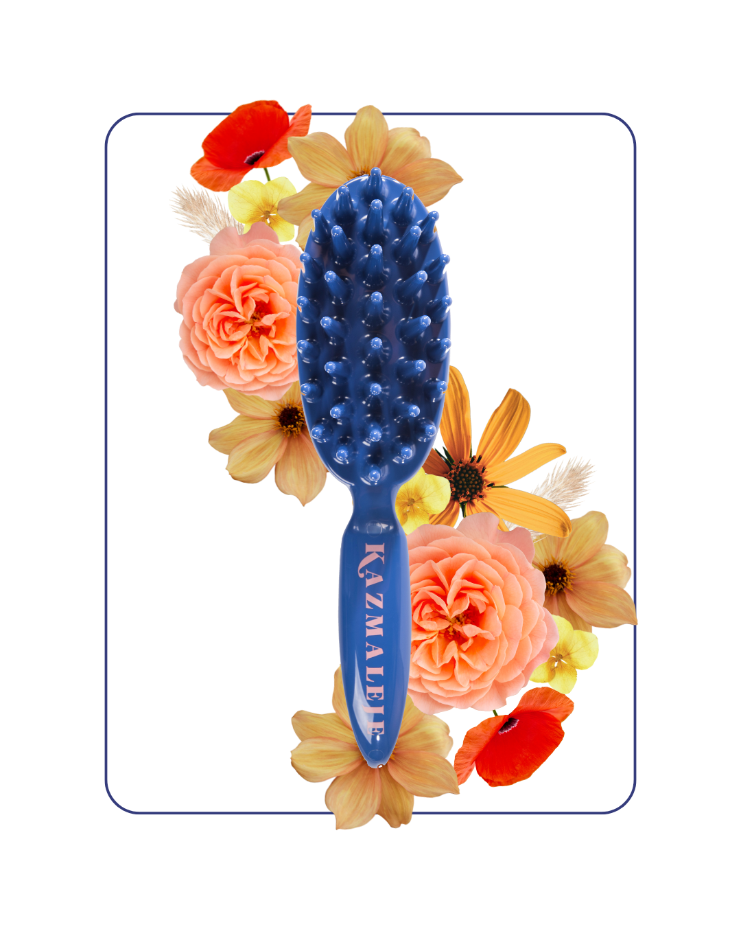 KurlsPlus Paddle Comb by KAZMALEJE