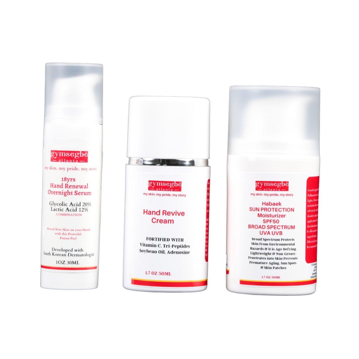 Hand Rejuvenating Anti-Aging Kit by gymsegbë