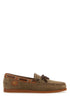 Valentino Garavani Men Mud Suede Vlogo Signature Loafers by Luosophy
