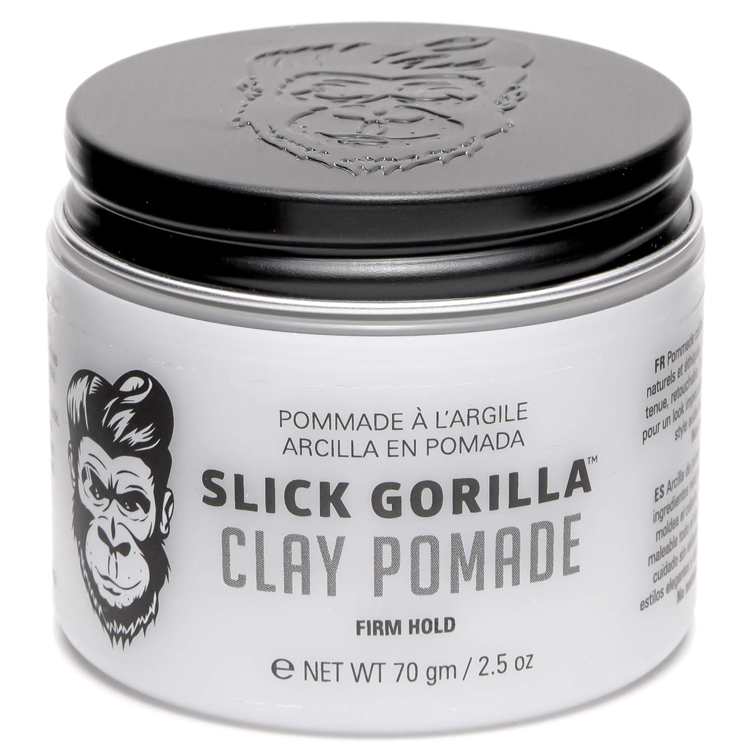 Sick Gorilla Clay Pomade Firm Hold 2.5 oz by Pasteur Pharmacy