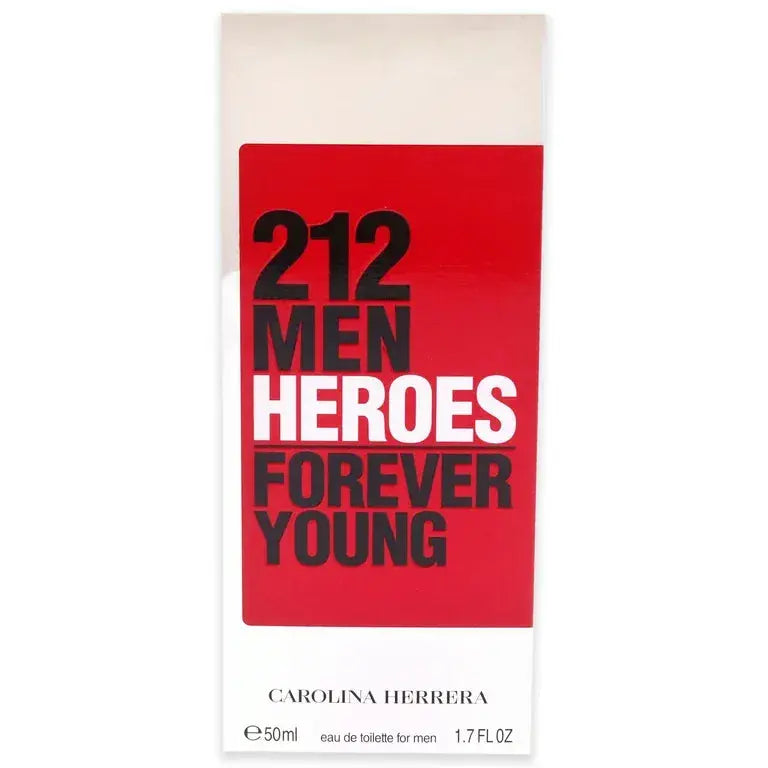 212 Heroes Forever Young By Carolina Herrera For Men 1.7oz EDT Spray by perfumesandrea