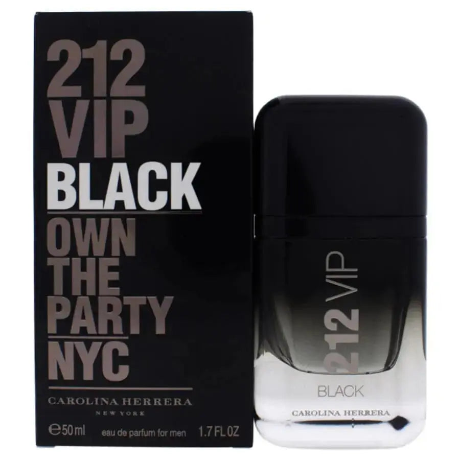212 Vip Black By Carolina Herrera For Men 1.7oz EDP Spray by perfumesandrea