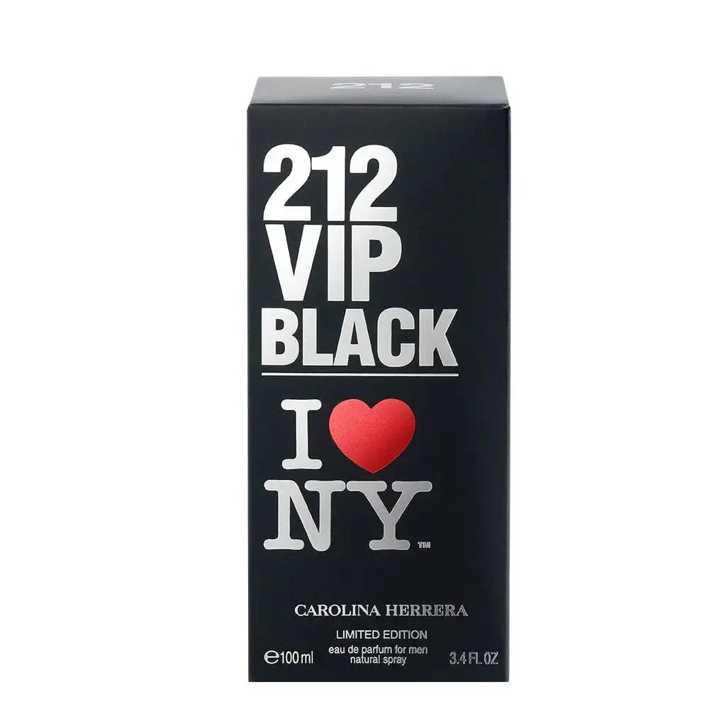 212 Vip Black I Love NYC By Carolina Herrera For Men 3.4oz EDP Spray by perfumesandrea