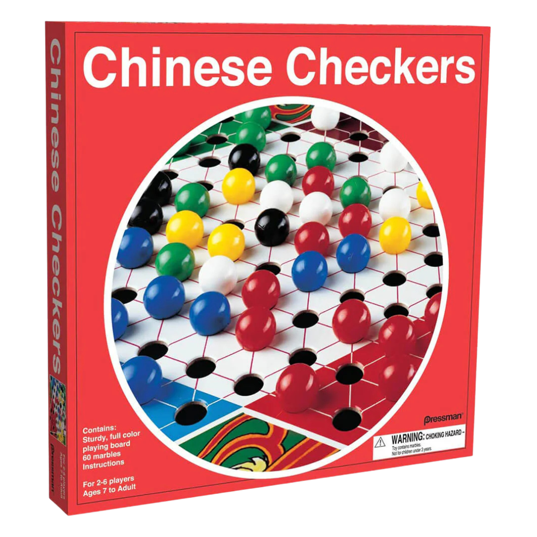 Pressman Chinese Checkers Classic Game (7Y+) by Farmacias Savia