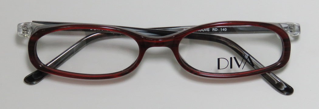 D&amp;A Diva Dv2 Groove Eyeglasses by ModaFrames