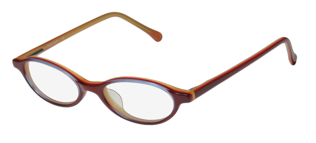 D&amp;A Ma112 Raspberry Eyeglasses by ModaFrames