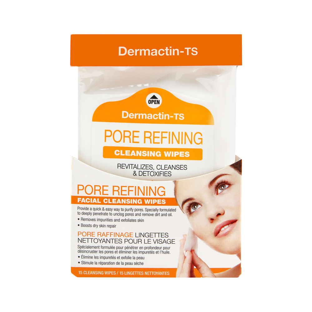 Dermactin-TS Pore Refining Facial Wipes (15 ct) by Farmacias Savia