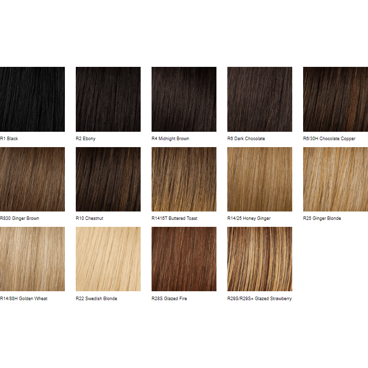 Hairdo 22" 4-Piece Straight Fineline Extension Kit