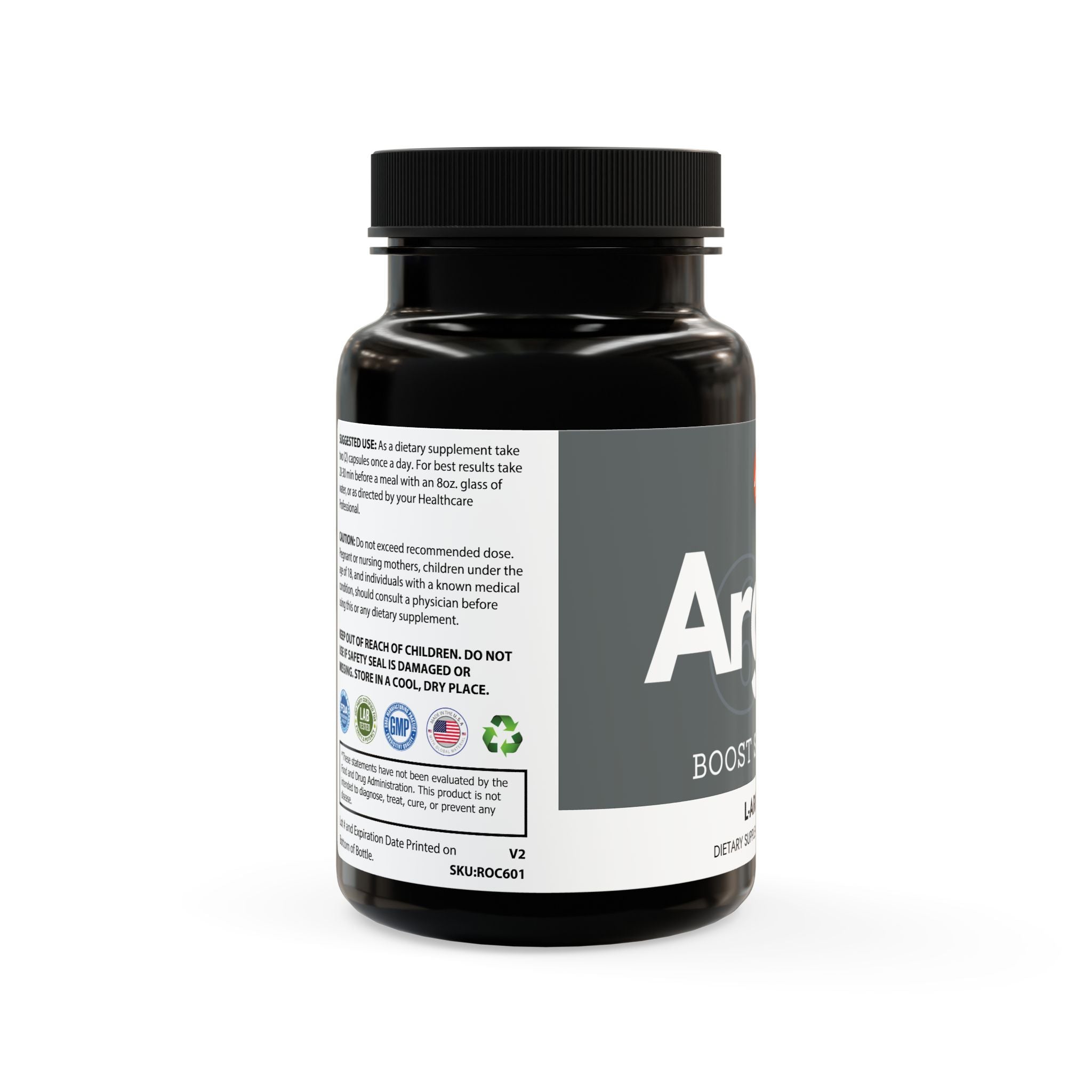 Argist L-Arginine Supplement (60 Capsules) by Spee24, LLC