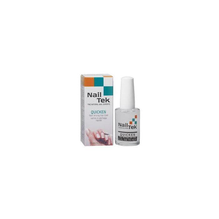 Nail Tek Quicken Fast Drying Top Coat, 0.5 Fluid Ounce by Pasteur Pharmacy