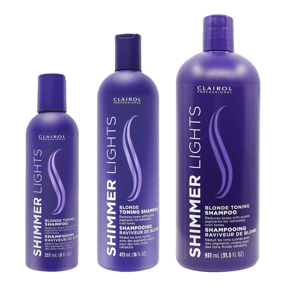 Clairol Professional Shimmer Lights Blonde Toning Shampoo, 8 Oz by Pasteur Pharmacy