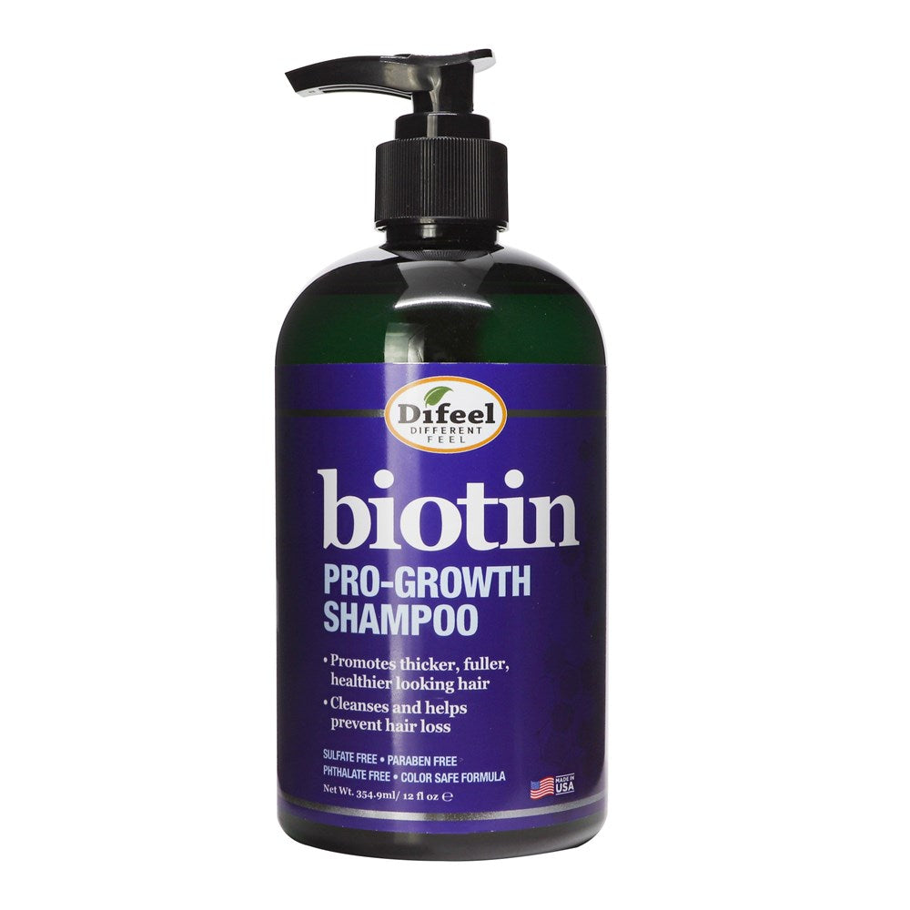 Difeel Pro Growth Shampoo Biotin 12oz by Pasteur Pharmacy