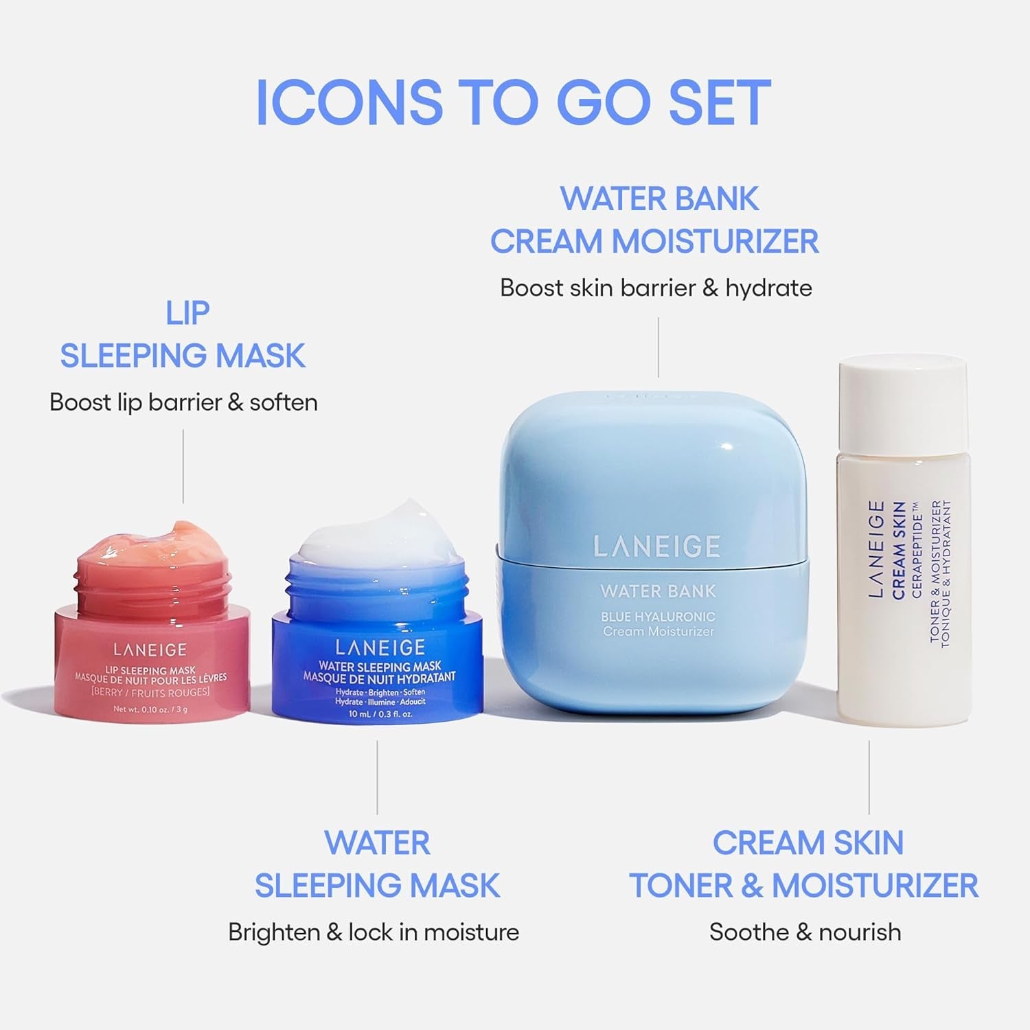 Water Bank Blue Hyaluronic Moisturizer: Barrier-Boosting Hydration, Squalane, Ceramide, Dermatologist-Tested by Korean Skin Care