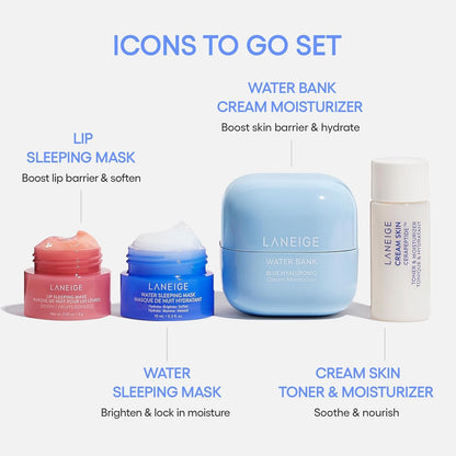 Water Bank Blue Hyaluronic Moisturizer: Barrier-Boosting Hydration, Squalane, Ceramide, Dermatologist-Tested by Korean Skin Care