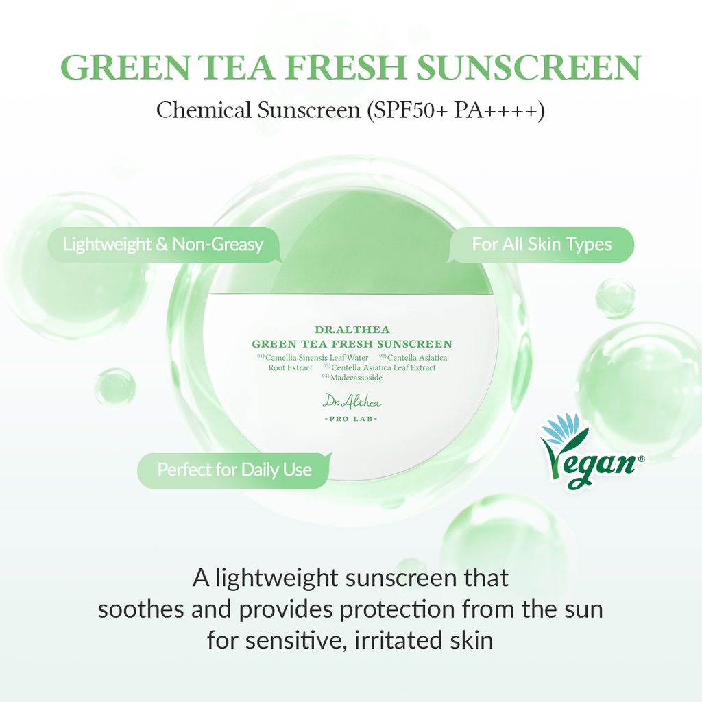 Dr. Althea Green Tea Fresh Sunscreen SPF50+ PA++++ by AsiaBeautyMall