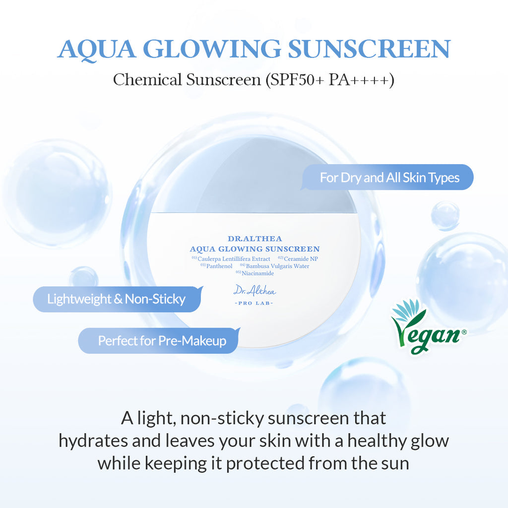 Dr. Althea Aqua Glowing Sunscreen SPF50+ PA++++ by AsiaBeautyMall