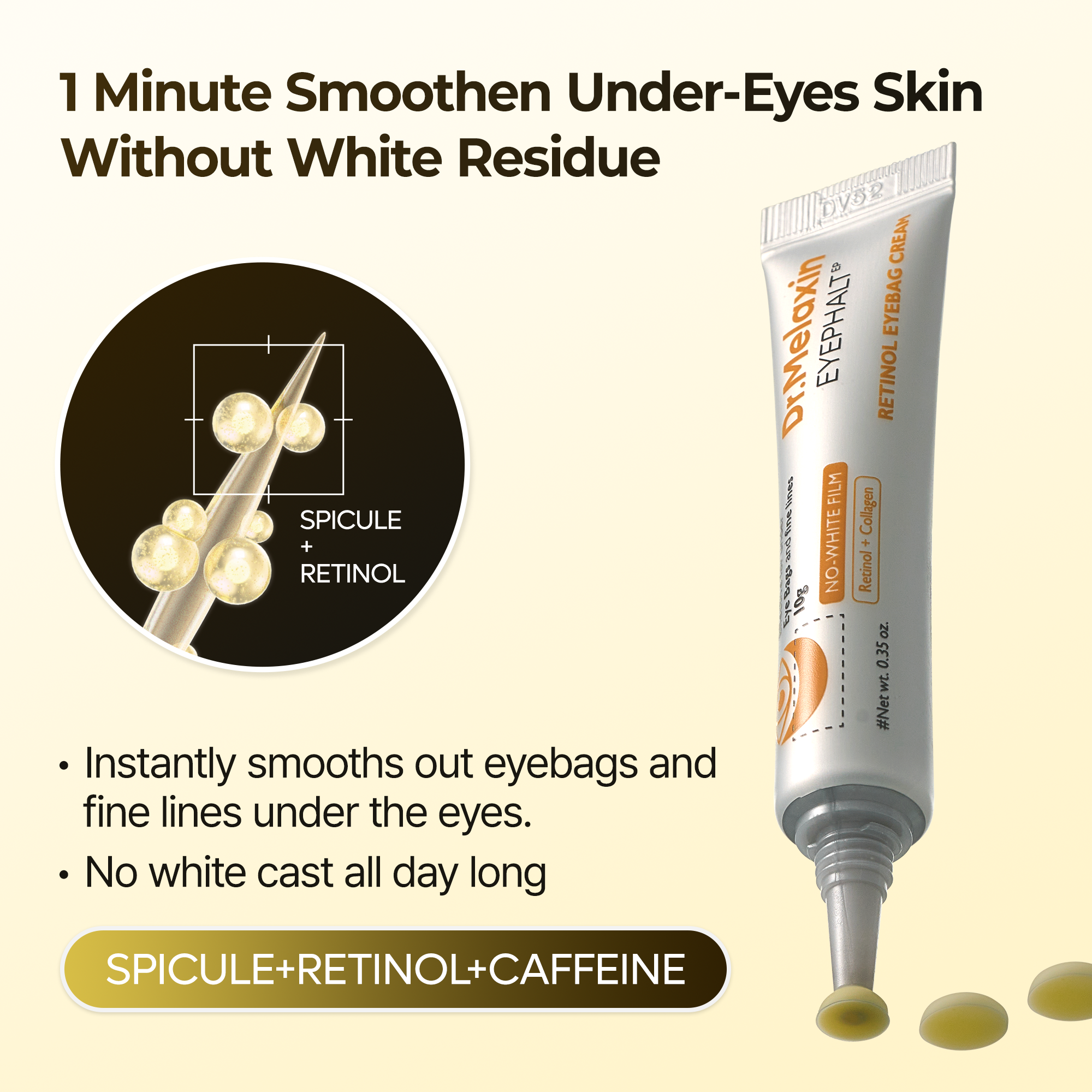 Dr. Melaxin Eyephalt Retinol Eyebag Cream by AsiaBeautyMall