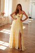 Juliet JT2508A Sweetheart Keyhole Neckline Ruffled Tier Skirt Gown by DiscountDressShop