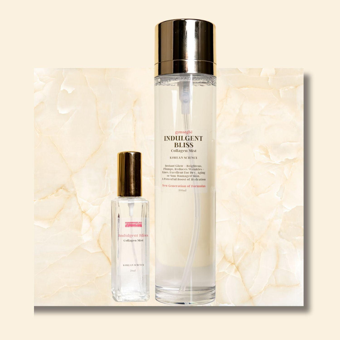 Indulgent Bliss Collagen Facial Mist by gymsegbë