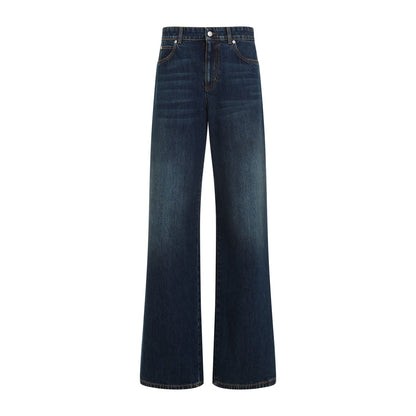 Alexander Mcqueen Cotton Jeans Women by Luosophy