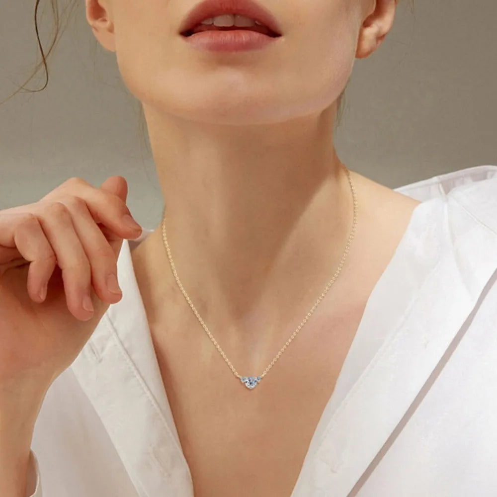 1.2 Carat Sparkala™ 925 Sterling Silver Necklace by Sparkala
