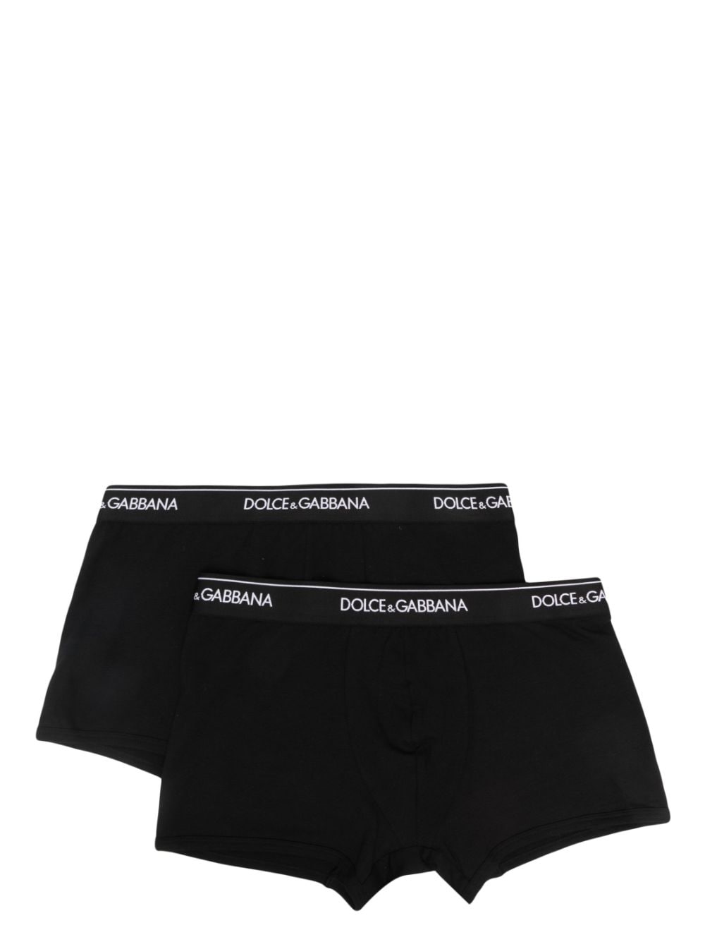 Dolce &amp; Gabbana Men Two-Pack Of Stretch Cotton Regular-Fit Boxers